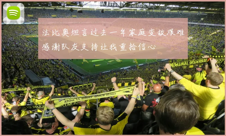 法比奥坦言过去一年家庭变故艰难感谢队友支持让我重拾信心